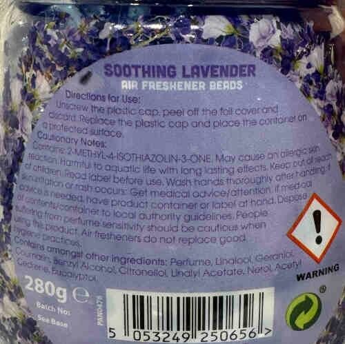 Air Freshener Beads Soothing Lavende Living Room - DM Store