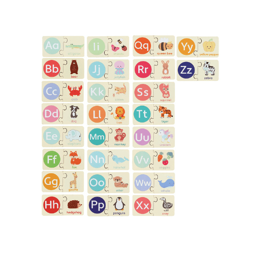 Orange Tree Toys Alphabet Puzzles in a box - DM Store