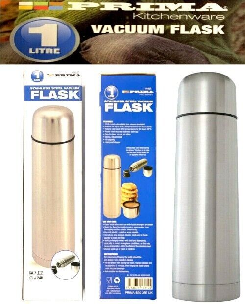 Vacuum Flask Stainless Steel Thermos ( 1 L ) - DM Store
