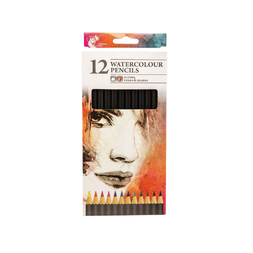 12 Watercolour Artist Pencils - DM Store