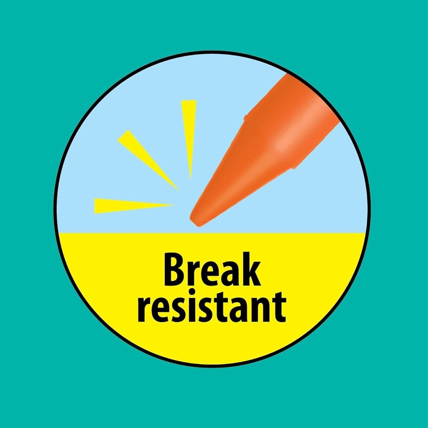 2 X 10 CRAYONS Wax School Arts Kids Activities Crafts Easy Grip BIC multi colour - DM Store