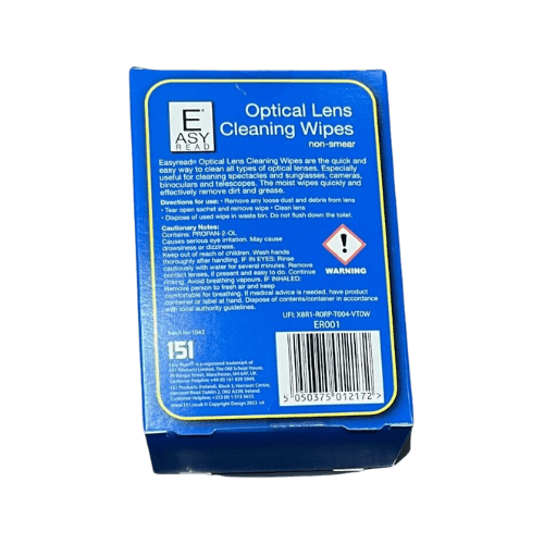 24 Optical Lens Cleaning Wipes Sunglasses Spectacles Cameras Phone Non Smear - DM Store