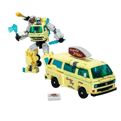 Stranger Things x Transformers Code Red Figurine + van