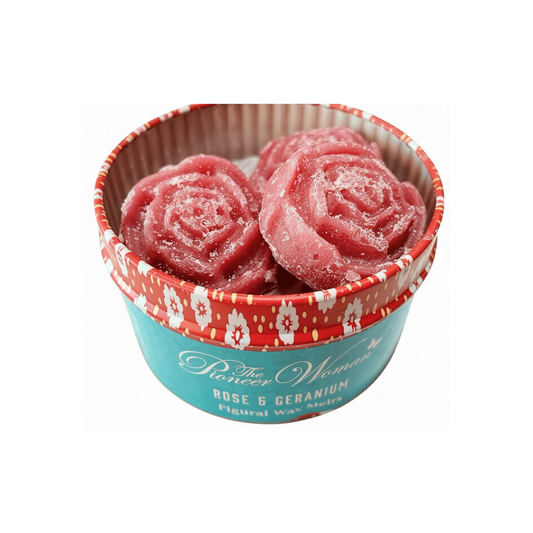 Rose & Geranium Wax Melts 10 Pack | The Pioneer Woman Fragrance Tin