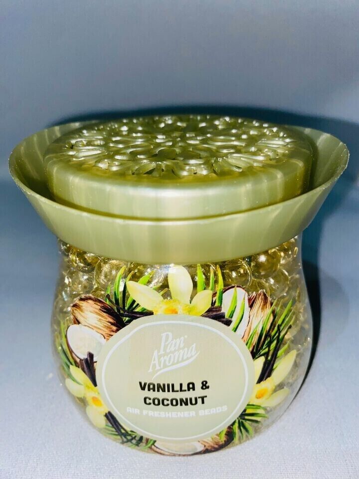 Air Freshener Beads Vanilla & Coconut 280g Living Room - DM Store