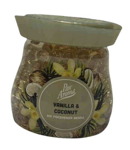 Air Freshener Beads Vanilla & Coconut 280g Living Room - DM Store