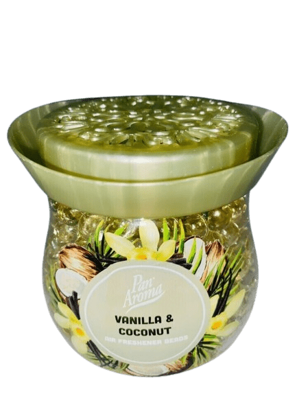 Air Freshener Beads Vanilla & Coconut 280g Living Room - DM Store