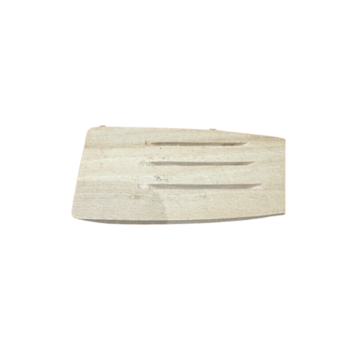 Beechwood Wooden Slotted Spatula (300mm) 12" - DM Store