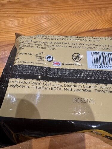 COLLAGEN FACIAL WIPES ELYSIUM SPA REJUVENATE SOOTHE SKIN MAKEUP REMOVER (30 WIPES) - DM Store