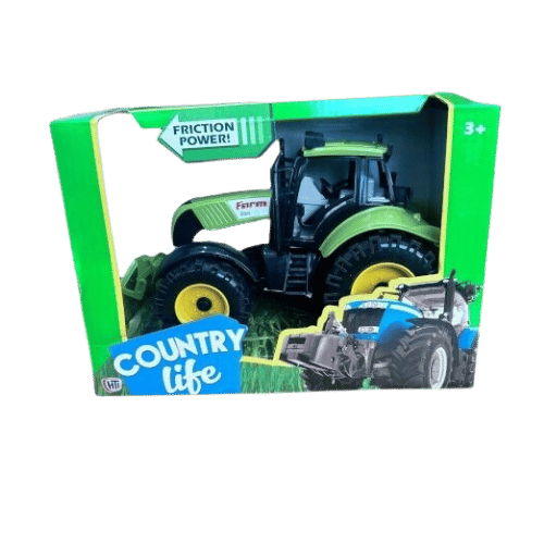 Country Life Large Friction Powered Farm Tractor Toys Kids - DM Store