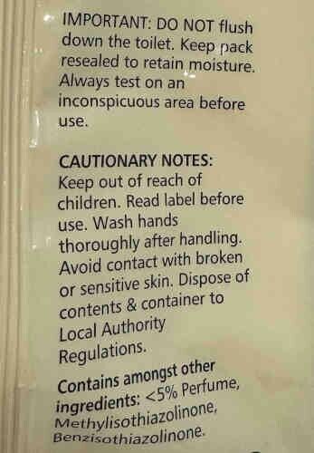 DUZZIT LEATHER CLEANER WIPES - DM Store