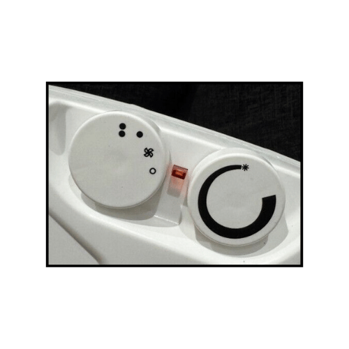 ELECTRIC FAN HEATER, 2 KW COMPACT HOT & WARM AIR PORTABLE HOME CARAVAN MOTORHOME - DM Store