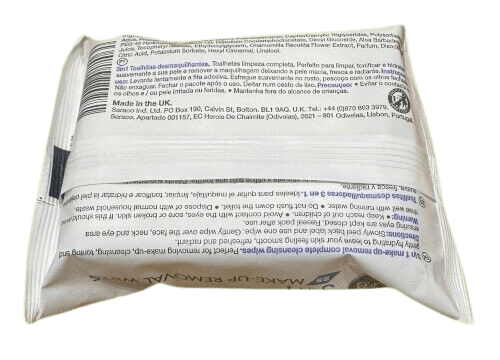 FACIAL CLEANSING WIPES MAKE UP REMOVAL 3 IN 1 COMPLETE (25 WIPES) - DM Store