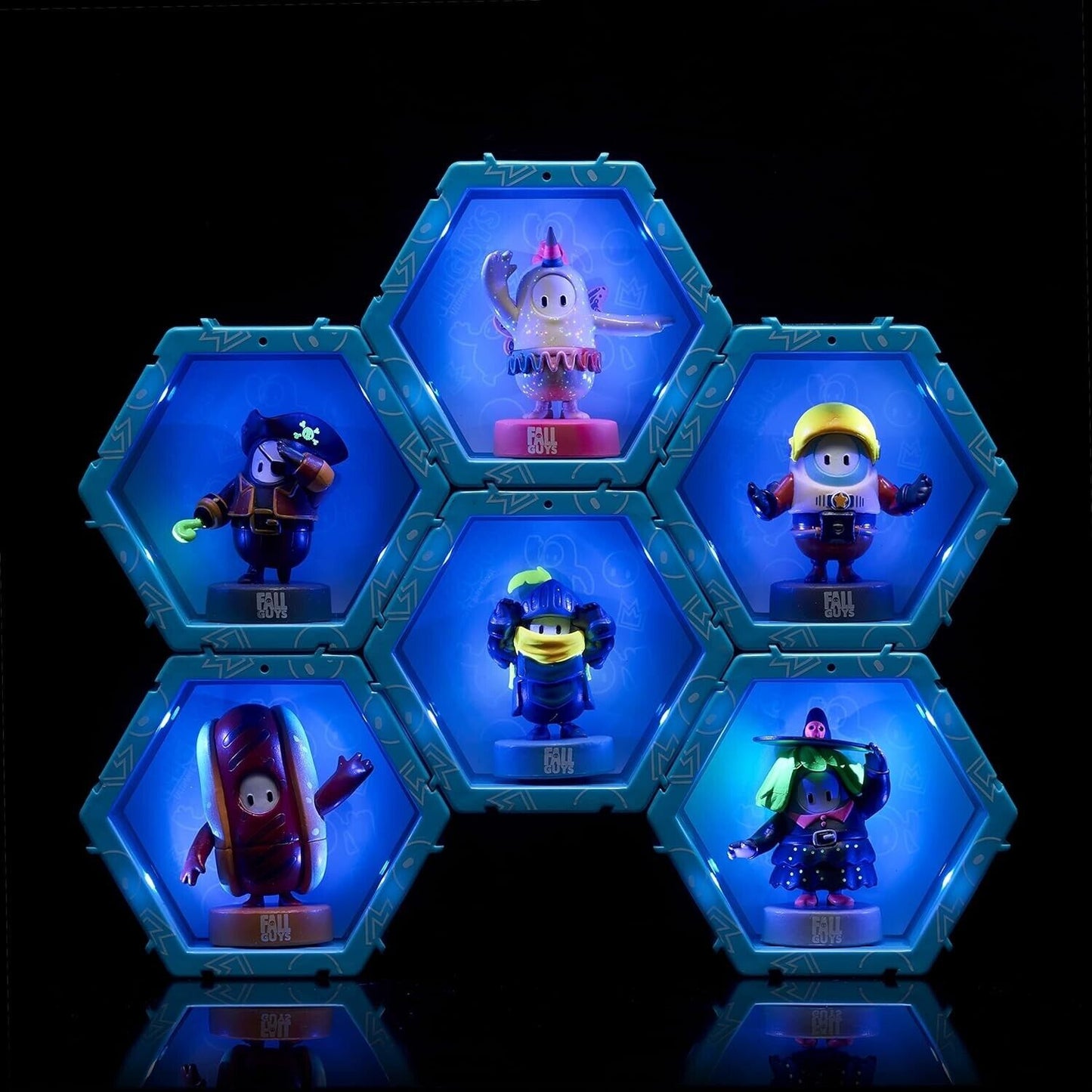 Fall Guys Hot Dog Light - Up Figure Toy Wow - DM Store