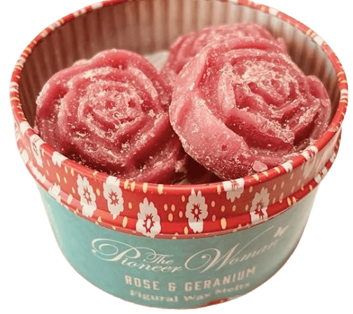 FIGURAL WAX (10 Melts) Rose And Geranium Scented - DM Store