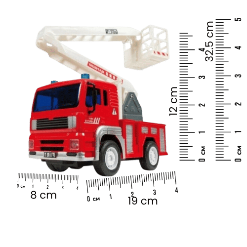 FIRE TRUCK WHEELZ KIDS TOY FOR CHILDREN AGE 3+ - DM Store