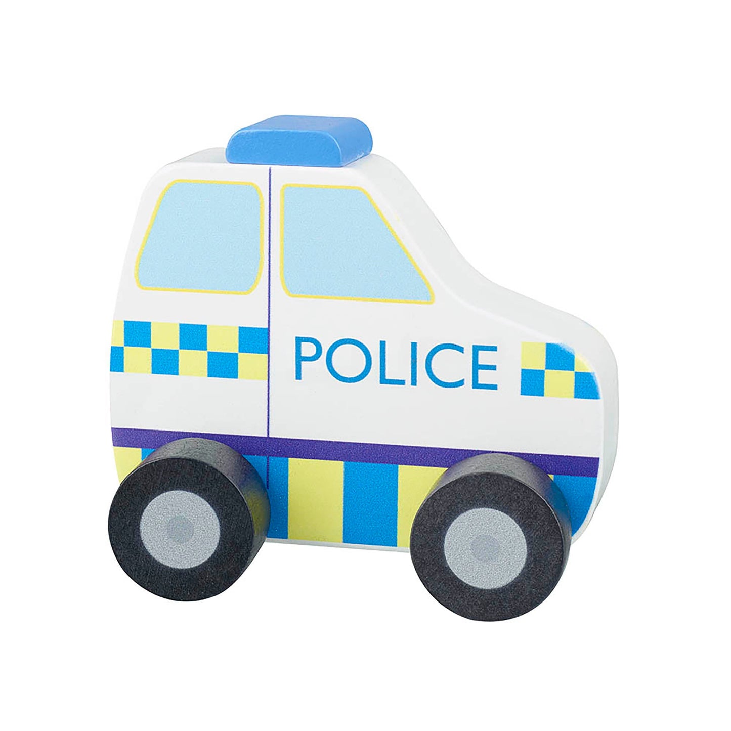 First Emergency Push Toy Police Car Orange Tree Toys - DM Store