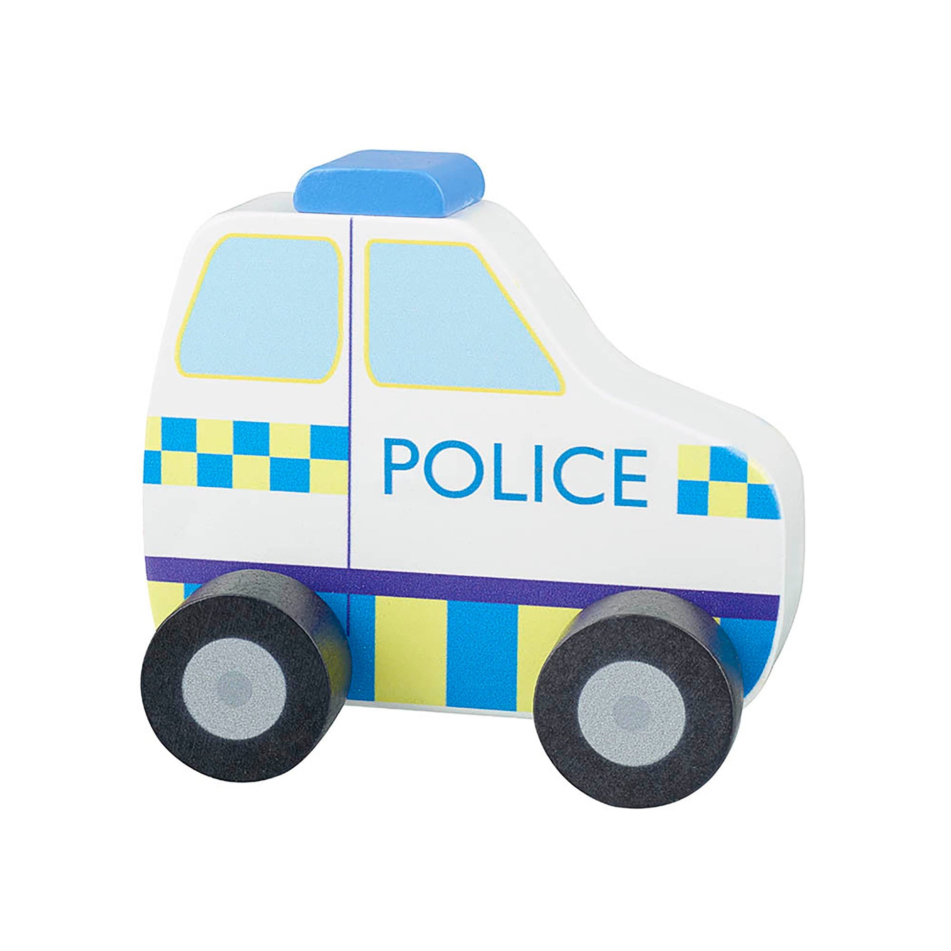 First Emergency Push Toy Police Car Orange Tree Toys - DM Store