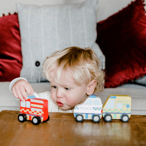 First Push Toy Ambulance Orange Tree Toys - DM Store