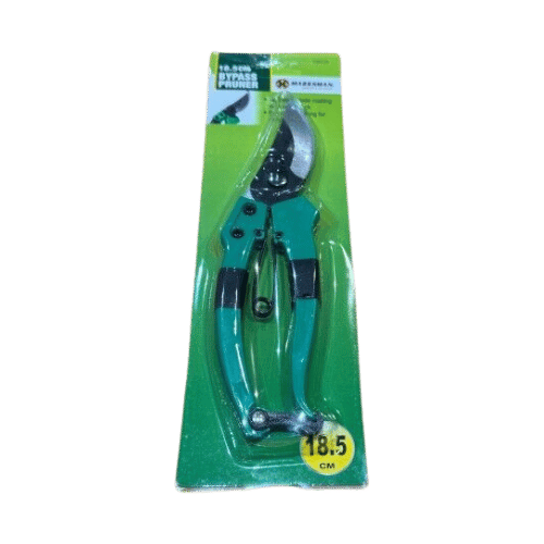 GARDEN BYPASS PRUNERS 18.5 CM SHEERS PLANT CUTTER WITH SAFETY LOCK - DM Store