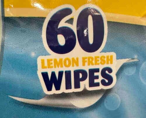 3 x 60 Green Shield Lemon Fresh Disinfectant Wipes