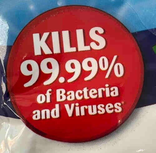 3 x 60 Green Shield Lemon Fresh Disinfectant Wipes