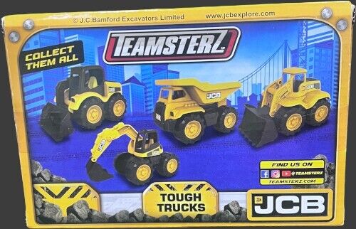 JCB Big Wheel Loader Truck Construction Vehicle Play Toy - DM Store