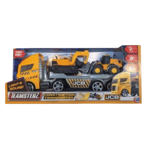 JCB ConstructionKids Play Toy Large Transporter Truck - DM Store