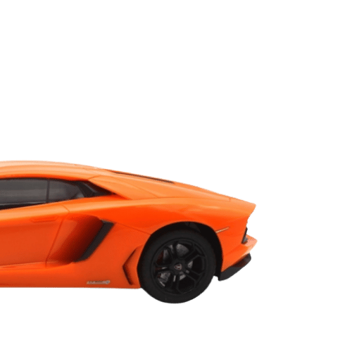 Lamborghini Aventador Coupe RC Remote Control Car Orange Toy - DM Store