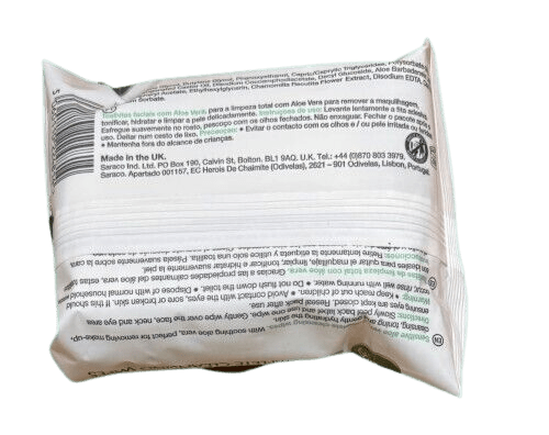 MAKEUP REMOVAL FOR SENSITIVE SKIN COMPLETE CLEANSING WIPES (25 WIPES) - DM Store