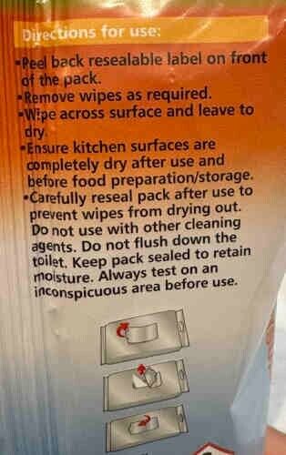 MULTI - SURFACE DUZZIT WIPES WITH ORANGE BURST - DM Store