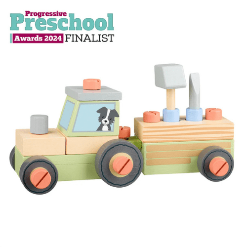 Orange Tree Toys Buildable Tractor - DM Store