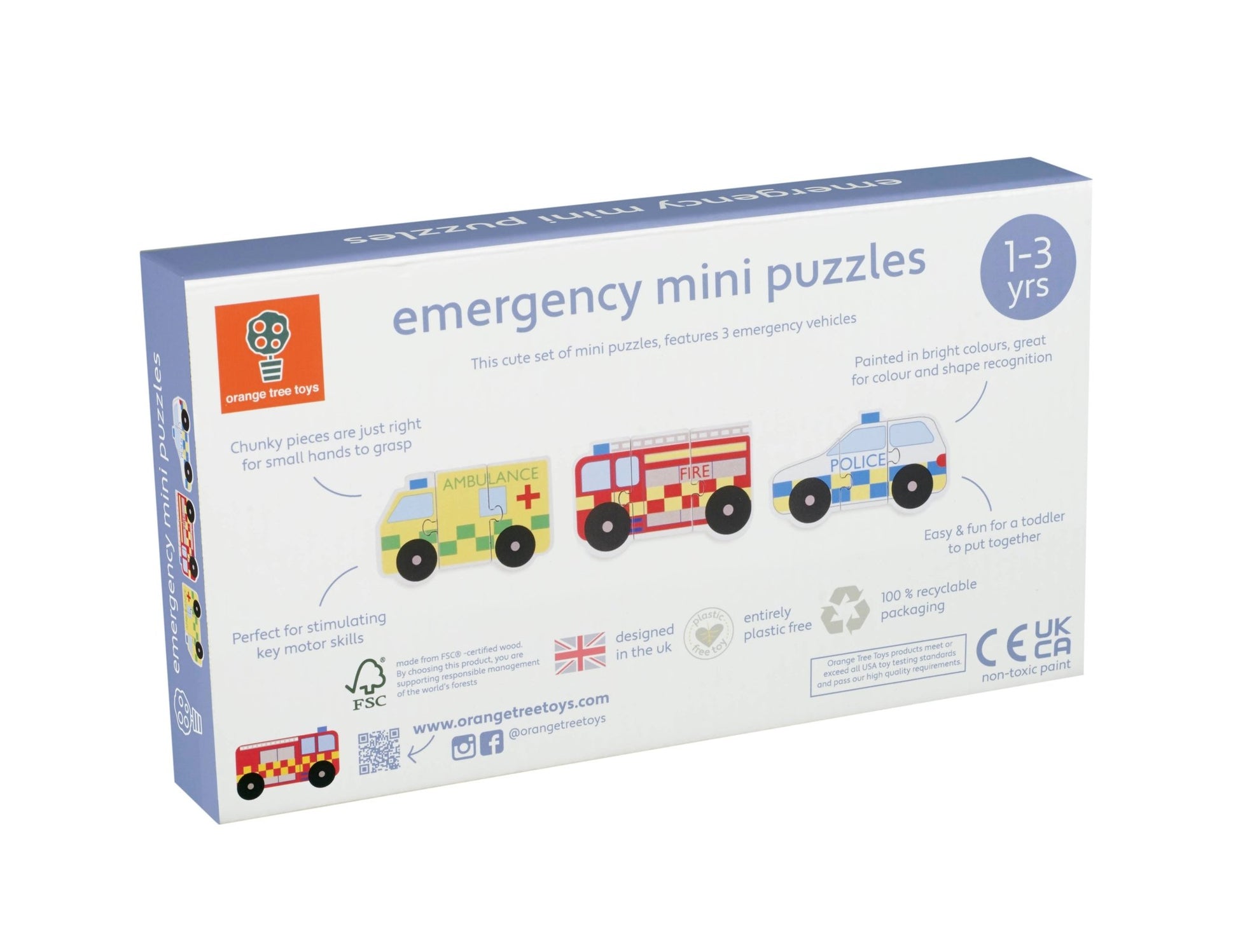 Orange Tree Toys Emergency Mini Puzzles - DM Store