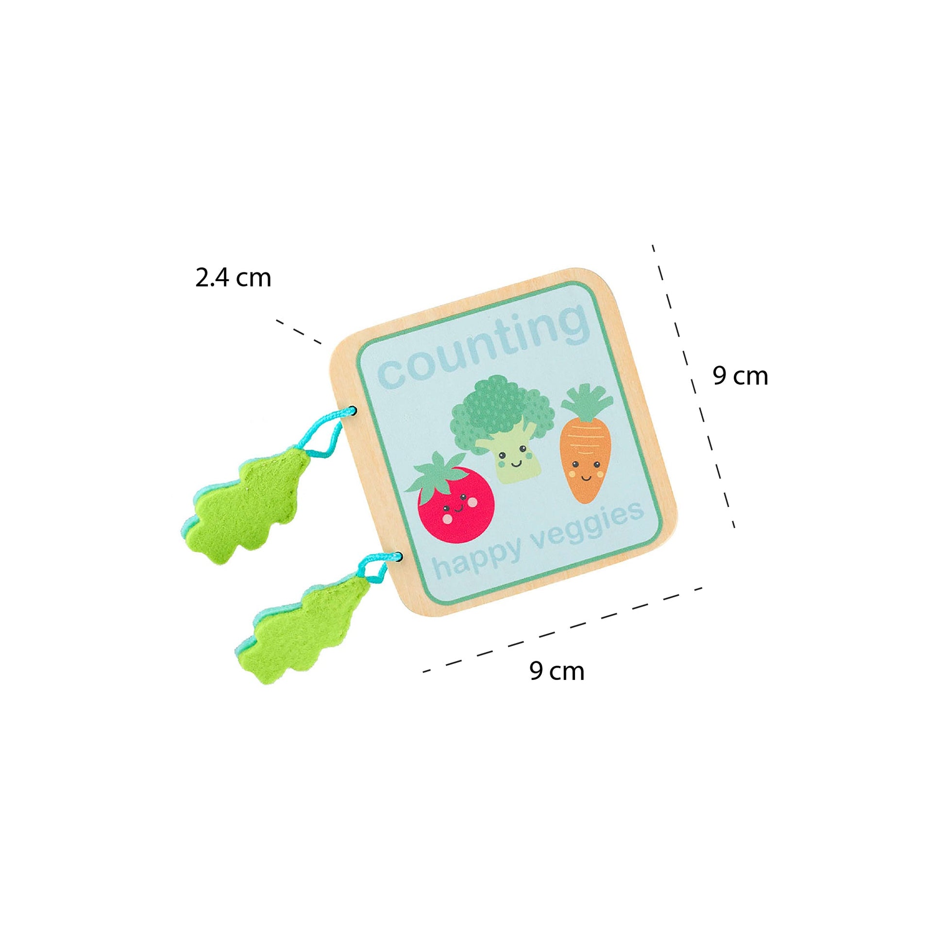 Orange Tree Toys Happy Veggies Counting Book - DM Store