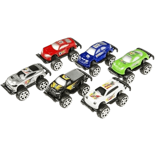 Pack of 6 Monster Trucks Cars For Kids - DM Store