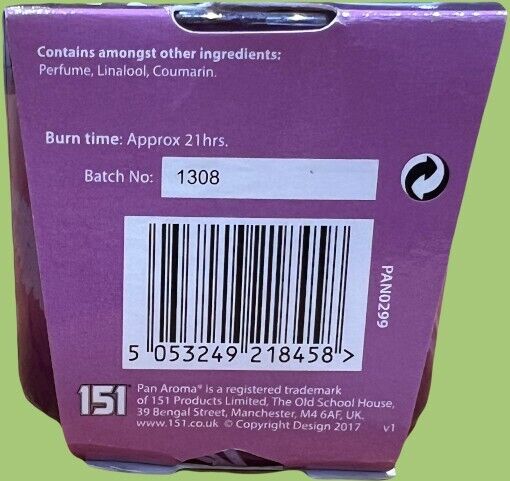 Pan Aroma Scented Candles Glass Jar - DM Store