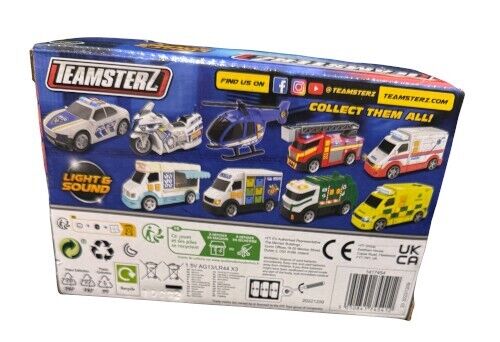 POLICE CAR TOY FOR KIDS TEAMSTERZ - DM Store