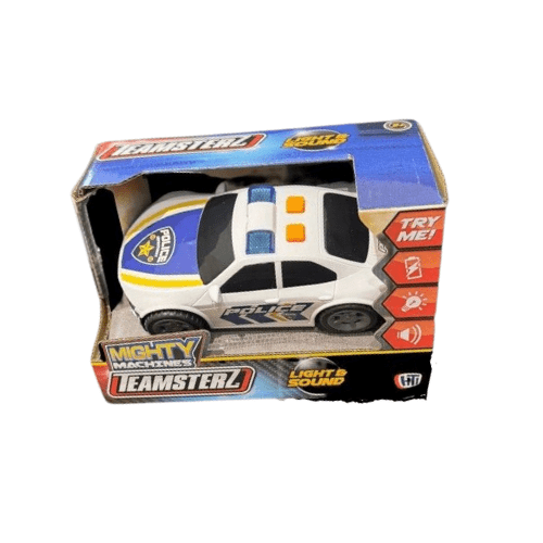 POLICE CAR TOY FOR KIDS TEAMSTERZ - DM Store