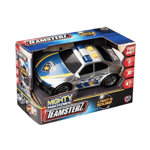POLICE CAR TOY FOR KIDS TEAMSTERZ - DM Store