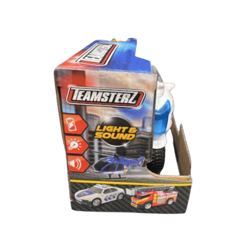 POLICE MOTORCYCLE KIDS TOY TEAMSTERZ - DM Store