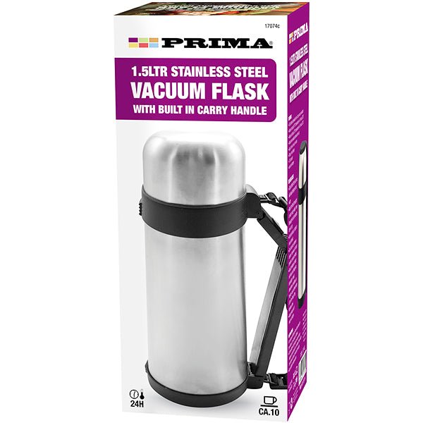 Prima Metal Flask 1.5 litre - DM Store