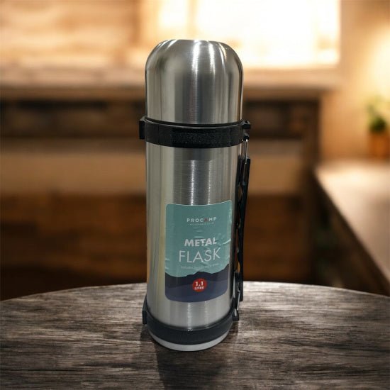 Procamp Metal Flask 1.1 litre - DM Store