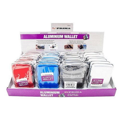 RFID Block Aluminium Credit Card Holder - DM Store