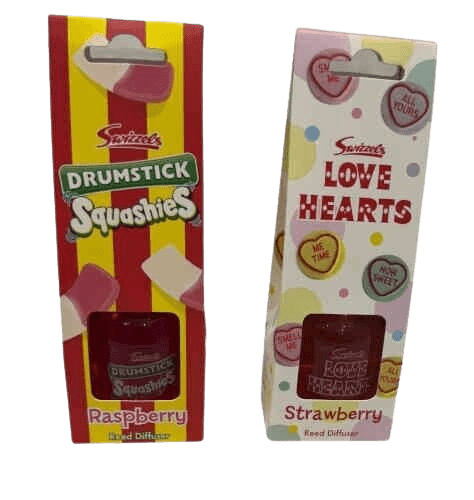 Swizzels Reed Diffusers ( Strawberry & Drumstick Squashies Raspberry ) - DM Store