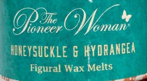 WAX MELTS, HONEYSUCKLE AND HYDRANGEA, HIGHLY SCENTED PIONEER WOMAN (70gm) 10/tin - DM Store