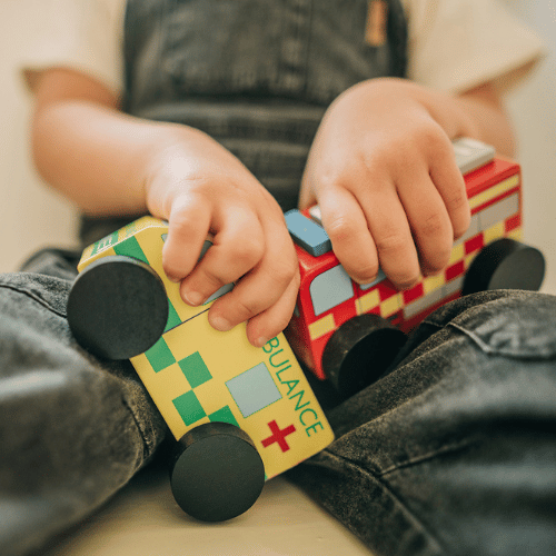 Wooden Ambulance - Orange Tree Toys - DM Store